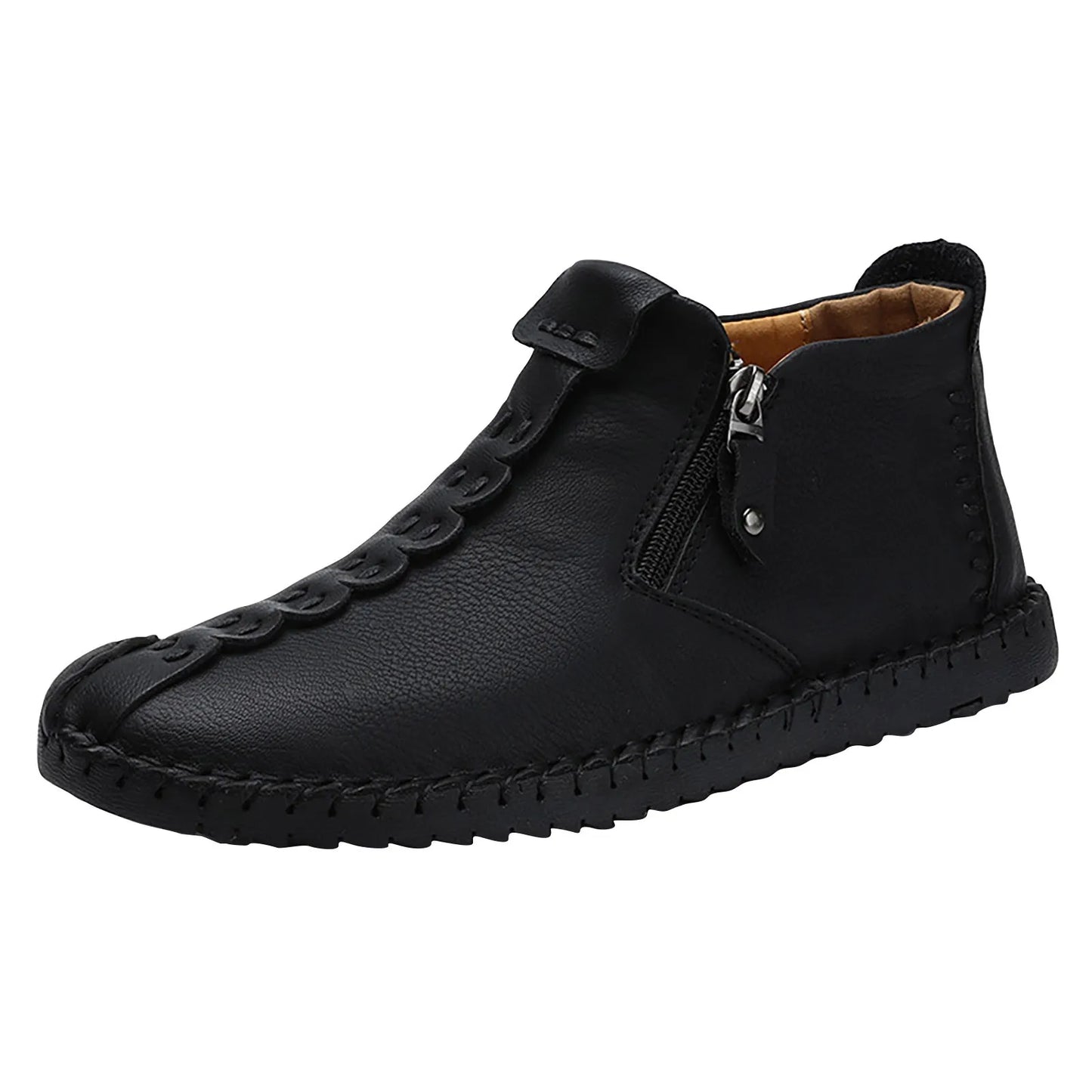 Men's Shoes / Sneakers Luxury Suede Leather Denim Lace Up Mens Casual Shoes Outdoor Canvas Shoes Male Handmade Leisure Shoes For Man
