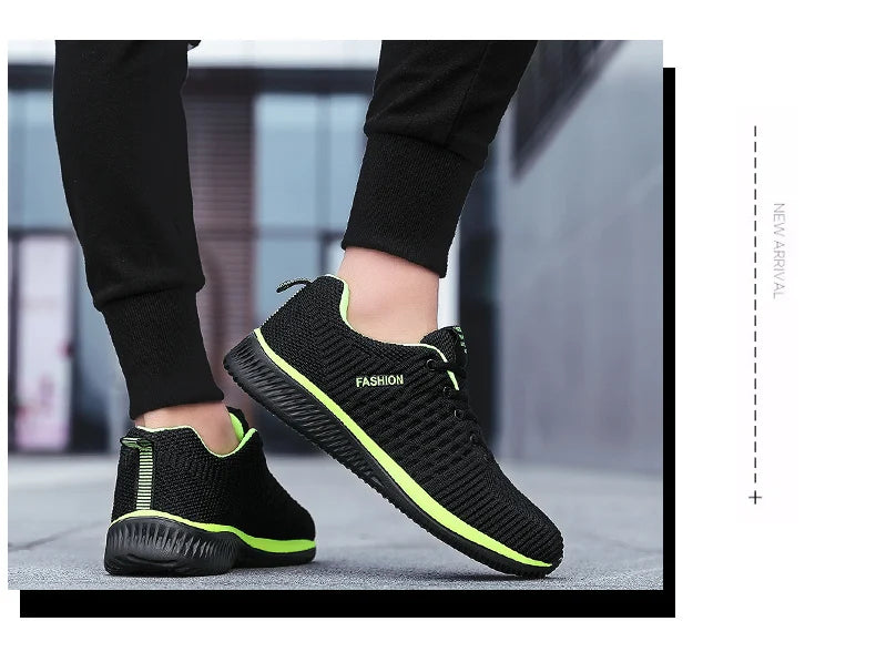 All Season Running Shoes for Men Lightweight Casual Sports Shoe Comfortable Breathable Non-slip Jogging Men's Sneakers