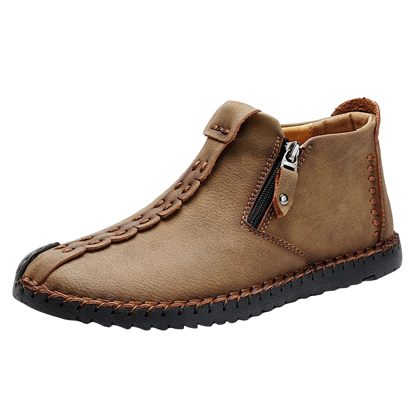 Men's Shoes / Sneakers Luxury Suede Leather Denim Lace Up Mens Casual Shoes Outdoor Canvas Shoes Male Handmade Leisure Shoes For Man