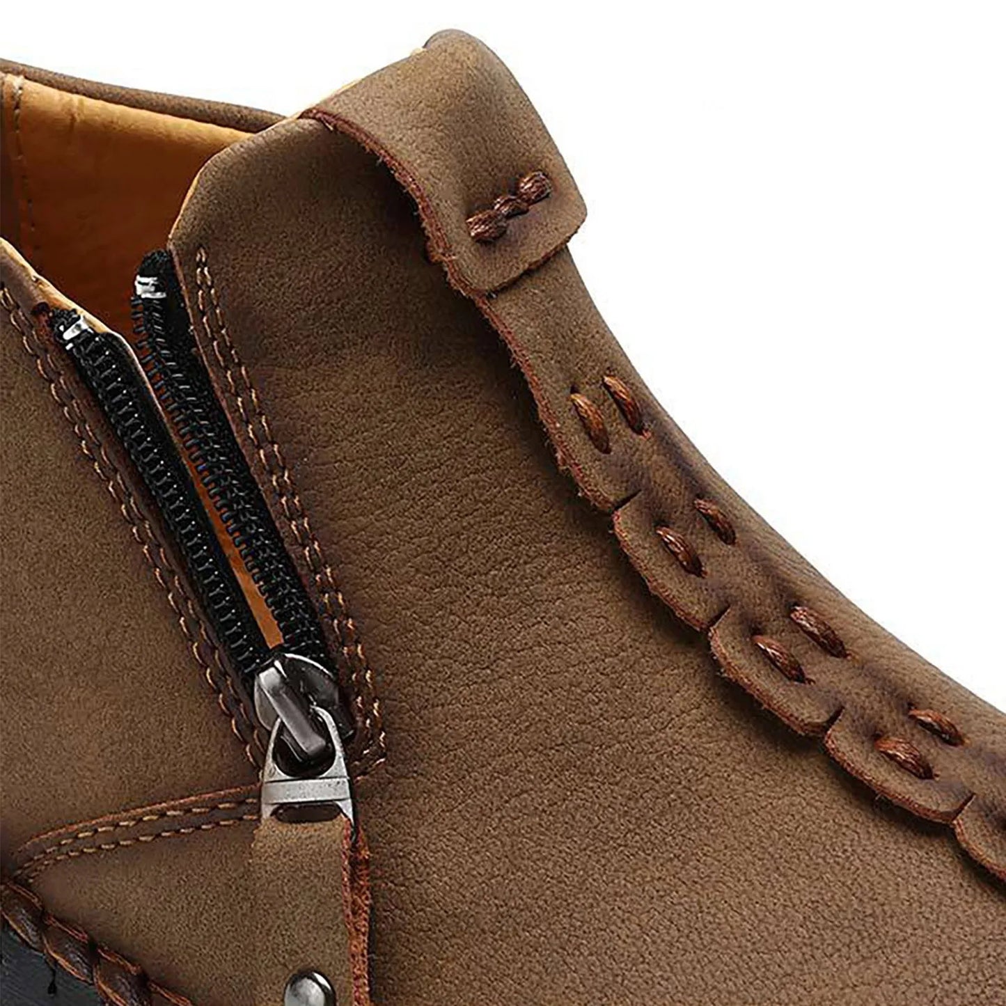 Men's Shoes / Sneakers Luxury Suede Leather Denim Lace Up Mens Casual Shoes Outdoor Canvas Shoes Male Handmade Leisure Shoes For Man