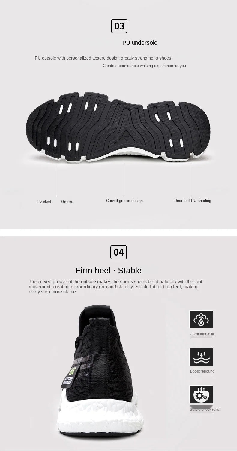 Men Sneakers New Flying Woven Shallow Mouth Casual Sports Shoes White Blue Low-Top Fashion Men's Shoe