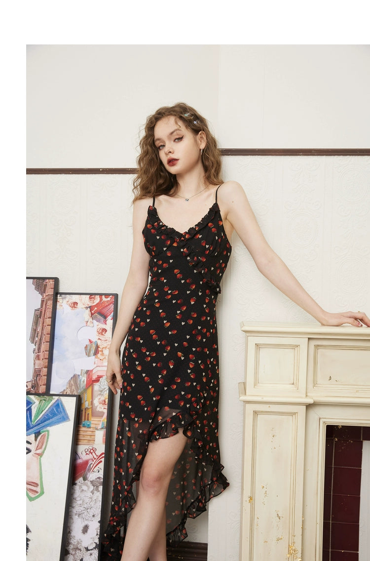Sack Beautiful & Sexy Slimming Skirt Black Strawberry