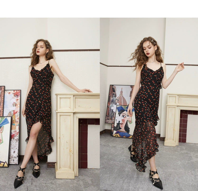 Sack Beautiful & Sexy Slimming Skirt Black Strawberry