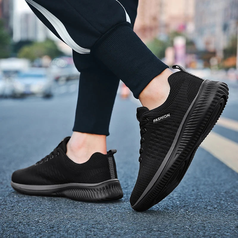 All Season Running Shoes for Men Lightweight Casual Sports Shoe Comfortable Breathable Non-slip Jogging Men's Sneakers