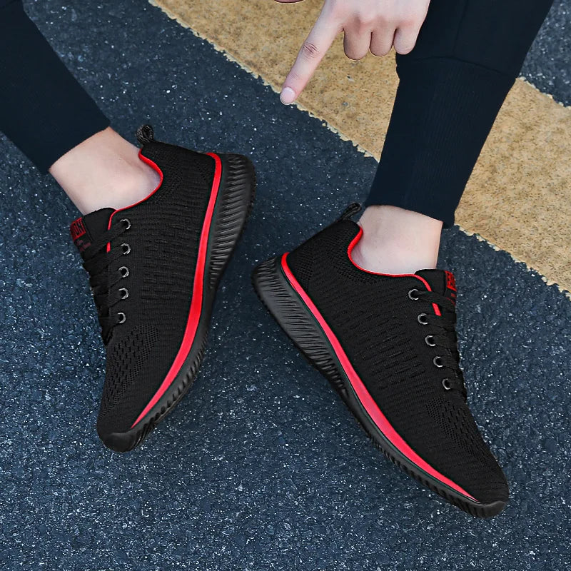 All Season Running Shoes for Men Lightweight Casual Sports Shoe Comfortable Breathable Non-slip Jogging Men's Sneakers