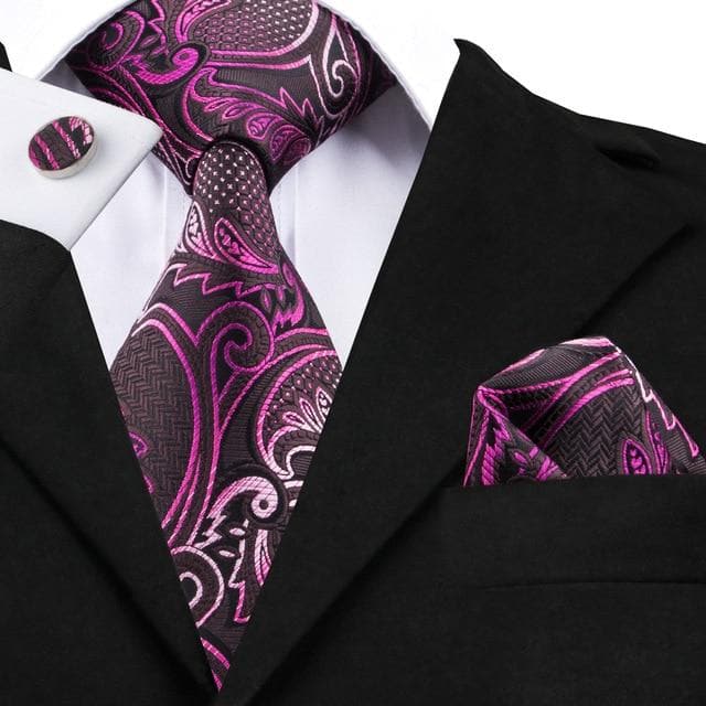 SN-1490 Hi-Tie New Classic Silk Ties Yellow Blue Striped Neck Tie Hanky Cufflinks Set for Mens Business Wedding Party