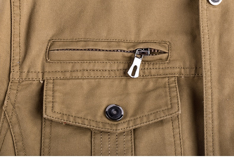 High Build Quality Men Winter Military Airsoft Jacket Pilot Bomber Jacket Coat Multi-Pockets Casual Cargo Work Jacket Men Clothing