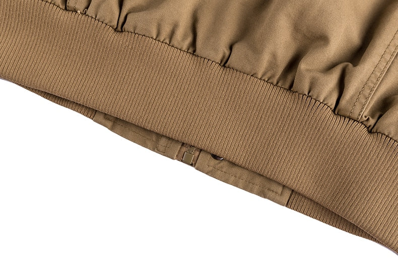 High Build Quality Men Winter Military Airsoft Jacket Pilot Bomber Jacket Coat Multi-Pockets Casual Cargo Work Jacket Men Clothing