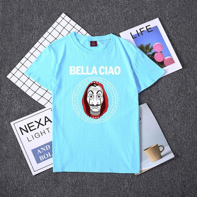 Hillbilly La Casa De Papel Women T Shirs Money Heist The House of Paper Camiseta T Shirt Fashion Casual Dali Mask Casa De Papel