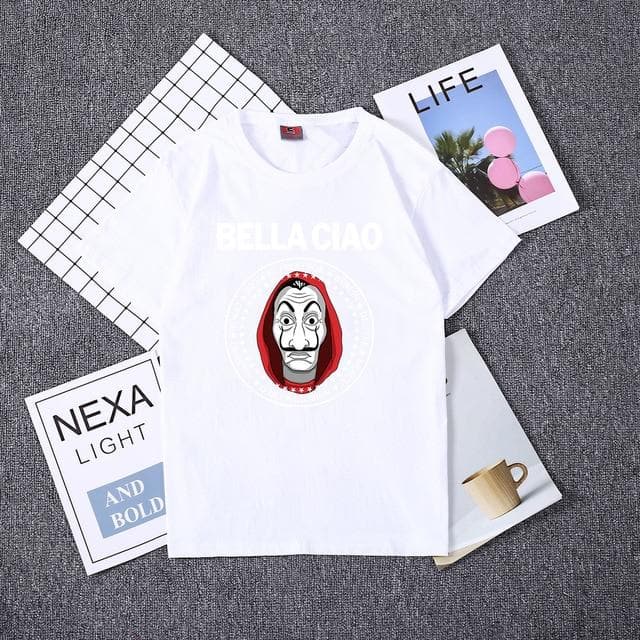 Hillbilly La Casa De Papel Women T Shirs Money Heist The House of Paper Camiseta T Shirt Fashion Casual Dali Mask Casa De Papel