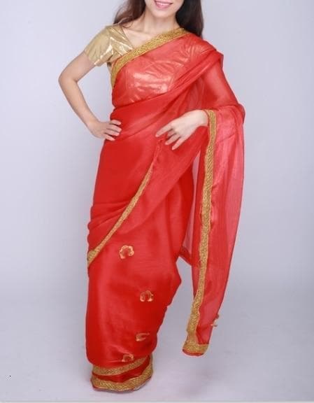 indian pakistani Dress Wedding party dress sally for women clothing red in sari for women in india