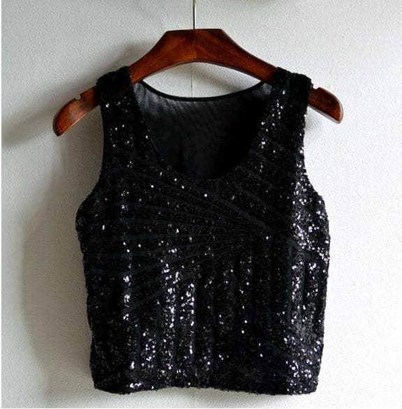 Paillette Sexy Vest Short indian dress sarees for women in india sari