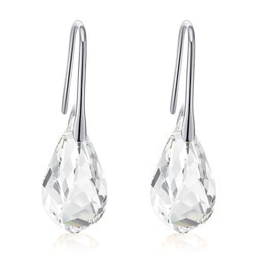 BAFFIN New Trendy Gold Helix Pendant Drop Earrings Crystals From Swarovski For Women Party Statement Indian Jewelry Friends Gift