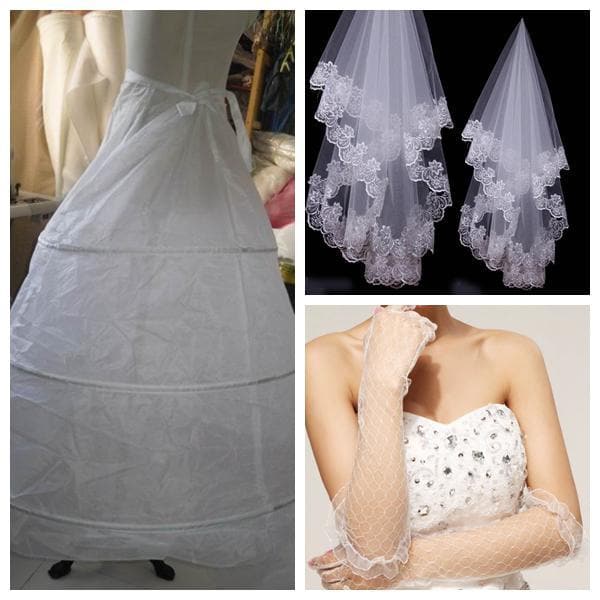 Princess Wedding Dress V-neck New Lace Wedding Gowns Cheap Ball Gown Lace Up Formal Bride Dresses Wedding Dress