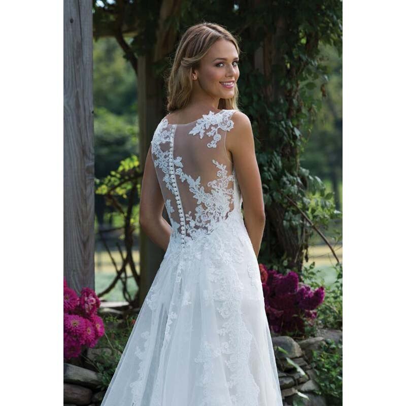Beautiful & Elegant White Lace Mermaid Wedding Dress Train Plus Size Customized Wedding Gown Bride Dress