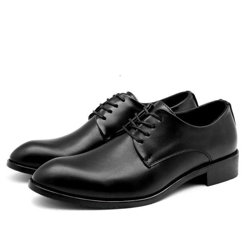 High Quality Genuine Leather Men Dress Shoes Comfortable Casual Formal Business Wedding Dress Shoes
