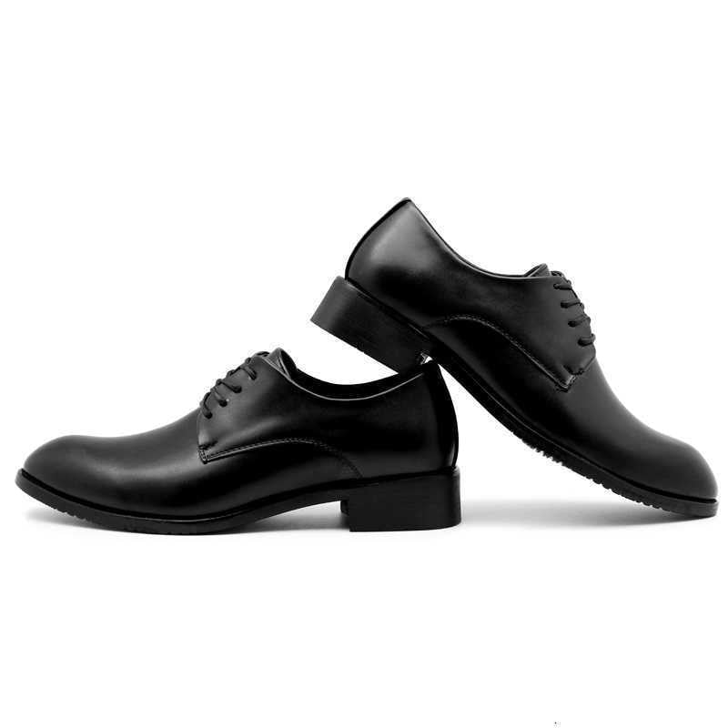 High Quality Genuine Leather Men Dress Shoes Comfortable Casual Formal Business Wedding Dress Shoes