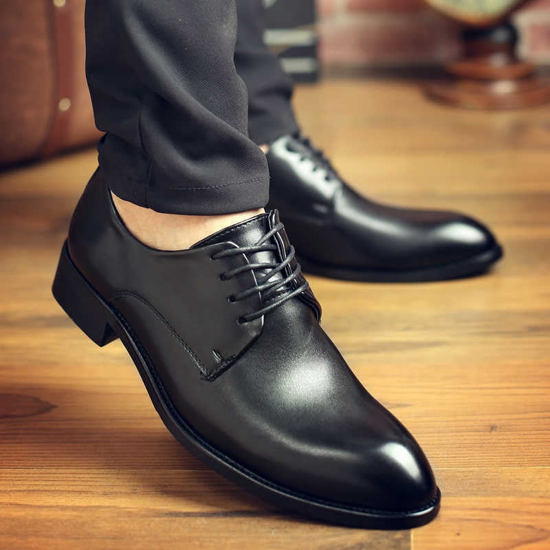 High Quality Genuine Leather Men Dress Shoes Comfortable Casual Formal GOANGIRL High Quality Genuine Leather Men Dress Shoes Comfortable Casual Formal GOANGIRL