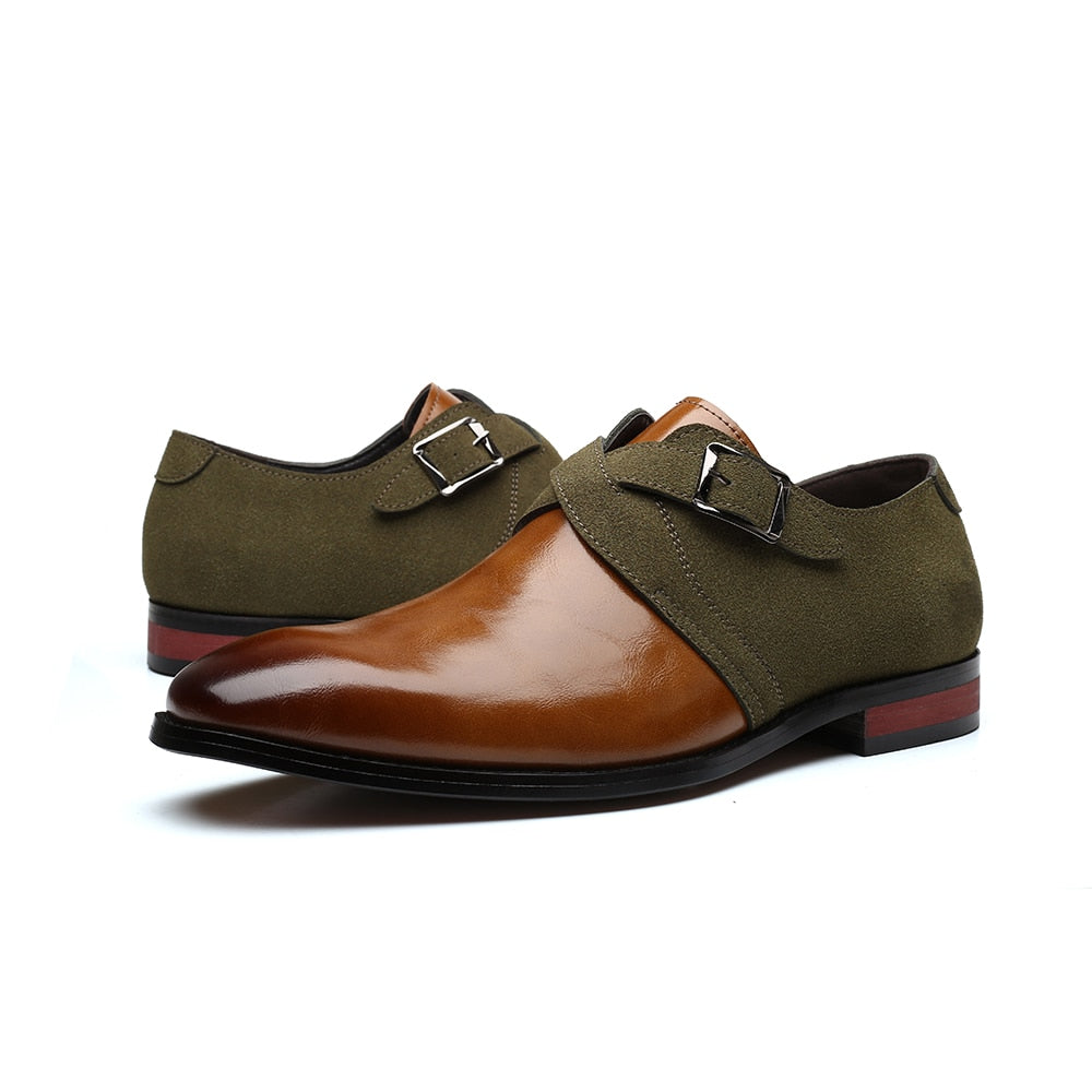 Leather Dress Shoes Men Shoes for Offical Business Casual Shoes Gentleman Formal Shoes