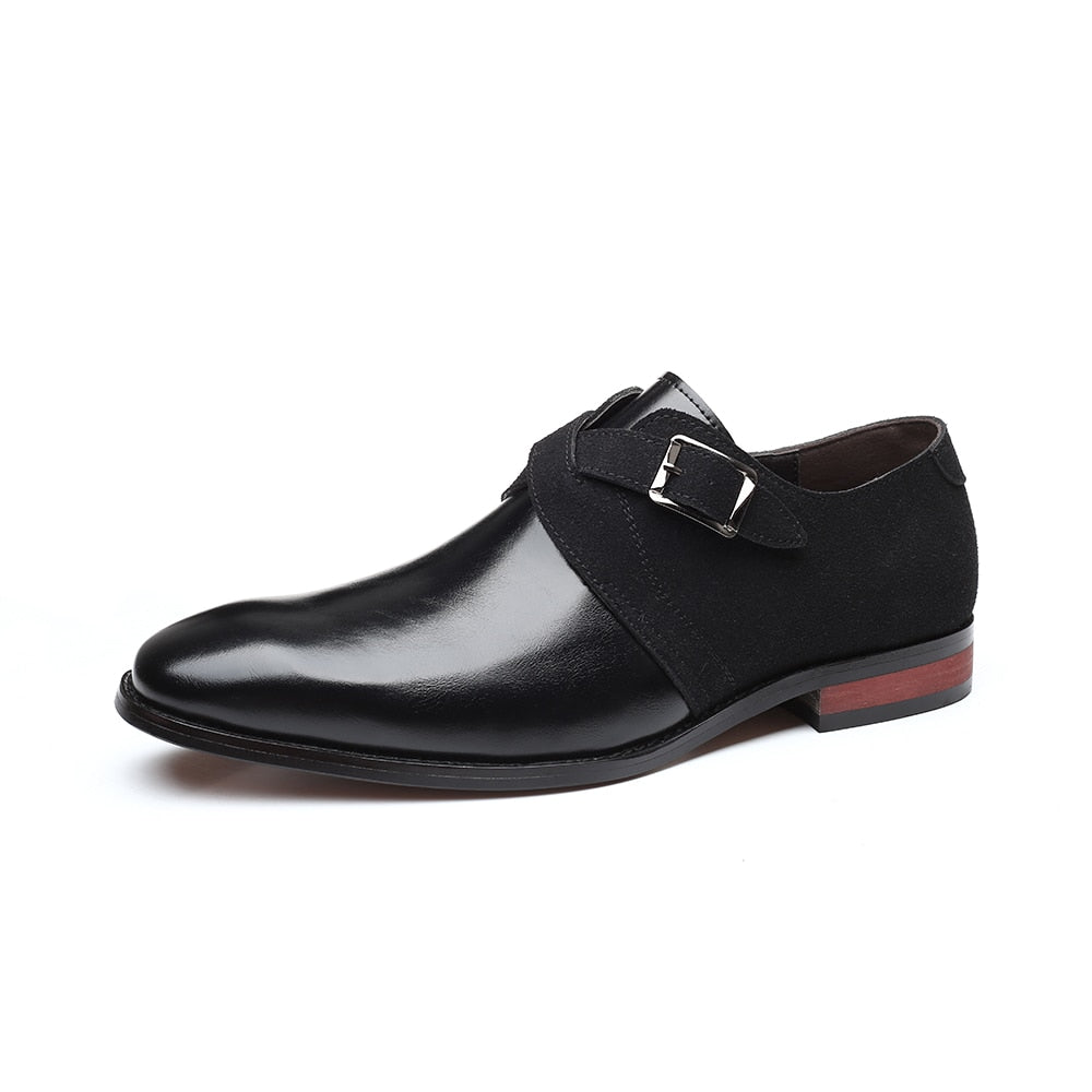 Leather Dress Shoes Men Shoes for Offical Business Casual Shoes Gentleman Formal Shoes