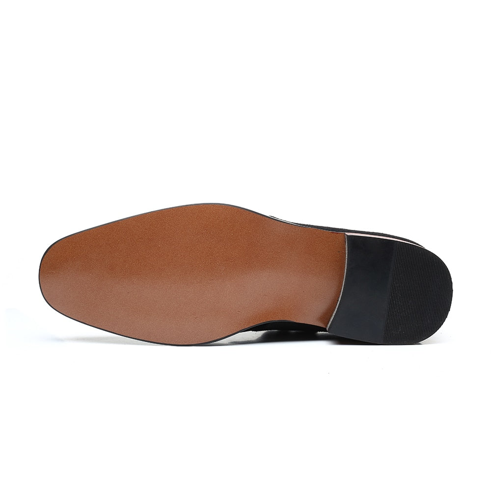 Leather Dress Shoes Men Shoes for Offical Business Casual Shoes Gentleman Formal Shoes