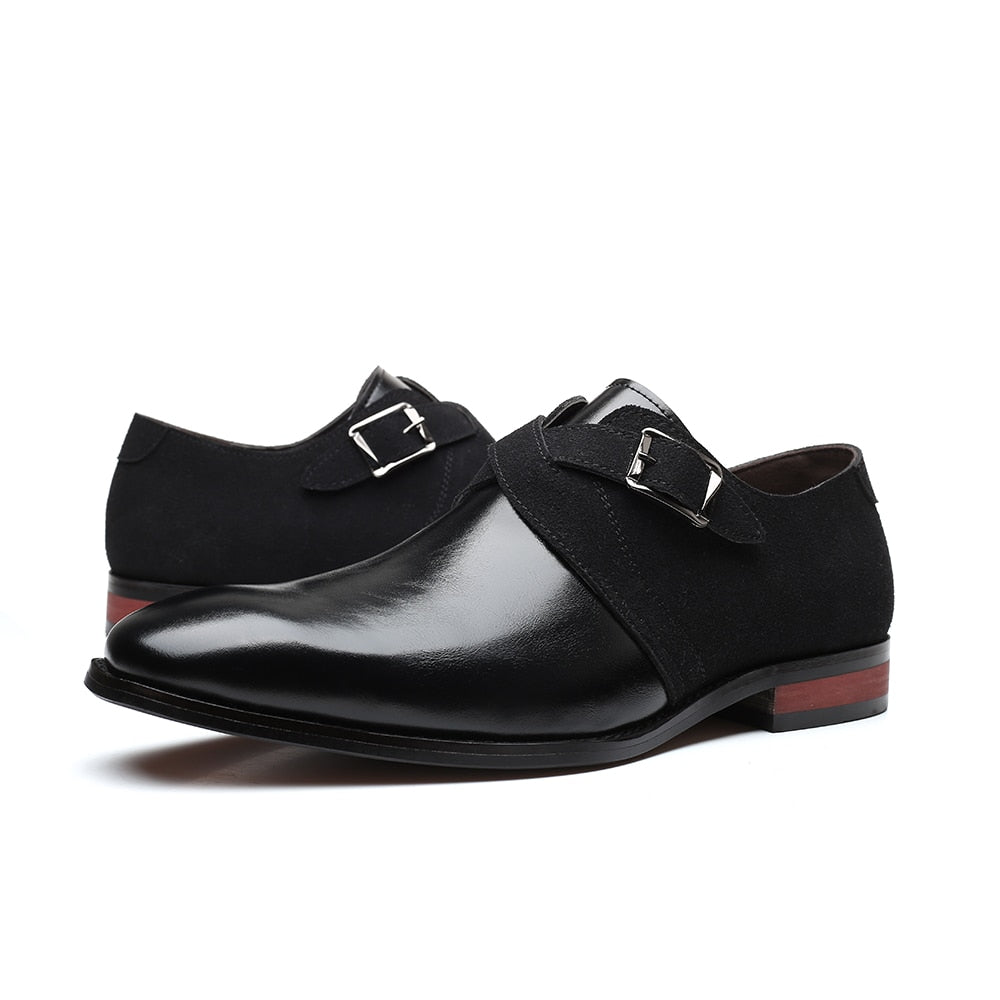 Leather Dress Shoes Men Shoes for Offical Business Casual Shoes Gentleman Formal Shoes