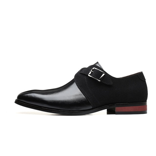 Leather Dress Shoes Men Shoes for Offical Business Casual Shoes Gentleman Formal Shoes
