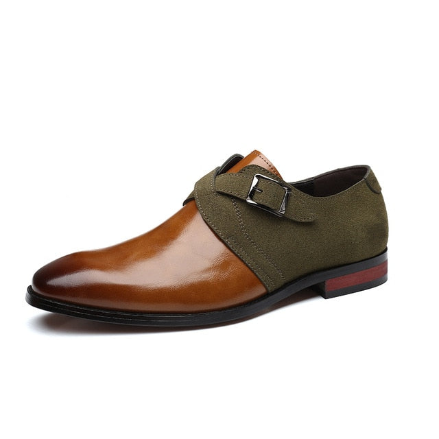 Leather Dress Shoes Men Shoes for Offical Business Casual Shoes Gentleman Formal Shoes