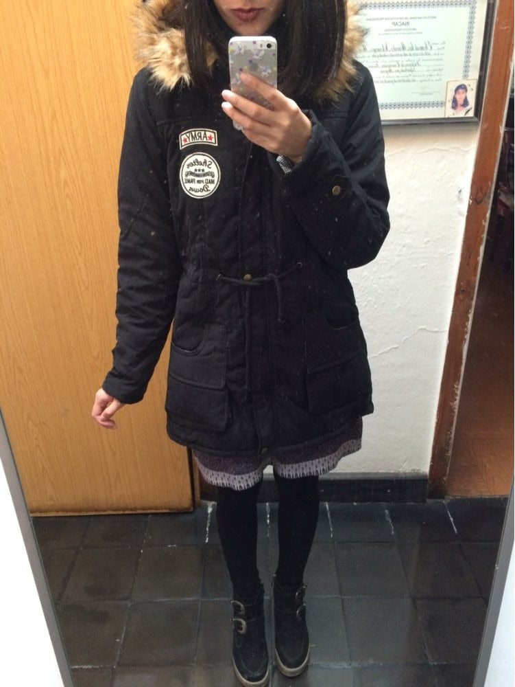 New Winter Women Jacket Medium-long Thicken Outwear Hooded Wadded Coat Slim Parka Cotton-padded Jacket Overcoat