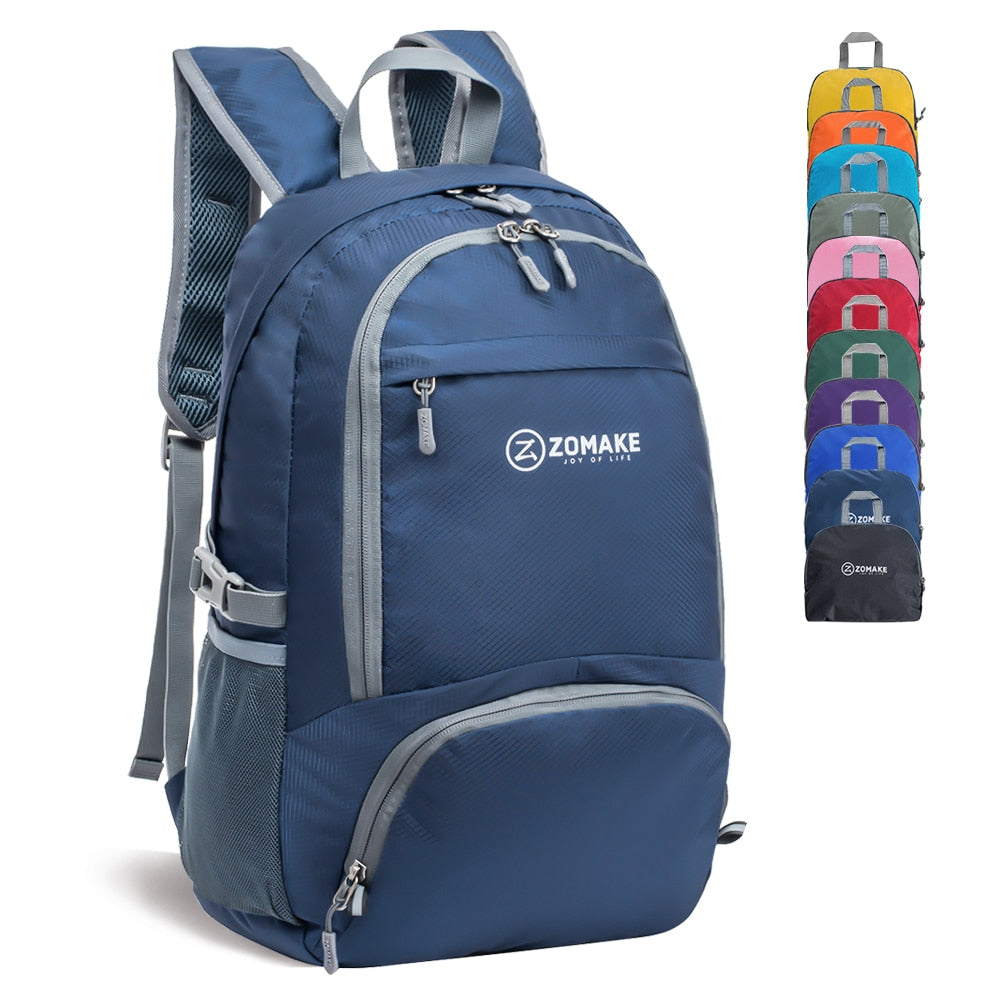 Strong Sturdy Lightweight foldable Backpack/ Waterproof Camping Hiking Daypack/Small Travel Backpack for Women Men