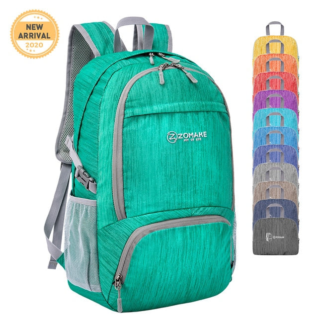 Strong Sturdy Lightweight foldable Backpack/ Waterproof Camping Hiking Daypack/Small Travel Backpack for Women Men