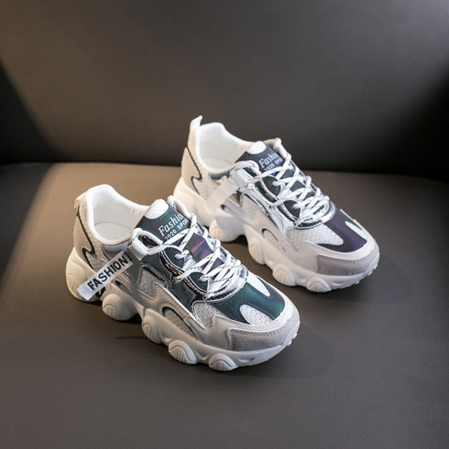 Women Walking Jogging Sneakers Mix Color Height Increasing Sport Running Shoes Comfortable Breathable Mesh Athletic Shoes