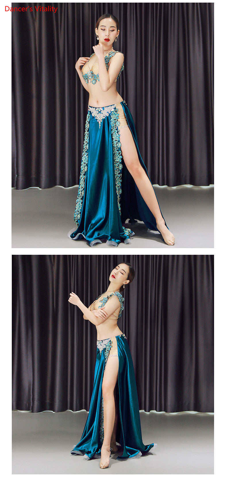Premium New 2pcs/set Belly Dance Costume Women's Belly Dancing Costume Sets Tribal Bollywood Costume Indian Dress Bellydance Dress