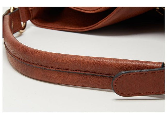 Vintage Women Shoulder Bag Large Capacity PU Luxury Ladies Handbag Fashion Zipper Female Soft Tote Bags for Shopping