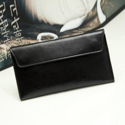 SUOAI Genuine Leather Wallet Women High Quality Soft Long Purse Fashion Female Wallets Card Holder