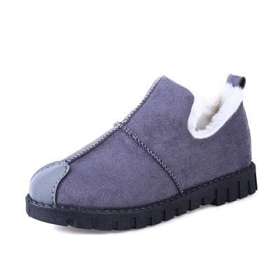 Snow Suede Ankle Boots
