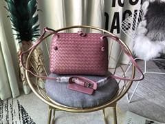 Woman Woven bag square bag Sheepskin Small square bag Internal and external dermis The single shoulder bag Genuine leathe