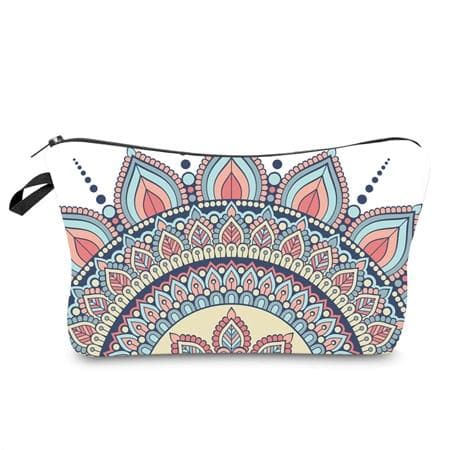 Jom Tokoy Water Resistant Makeup bag Printing Mandala Cosmetic Bag Lovely Cosmetic Organizer Bag Women Multifunction Beauty Bag