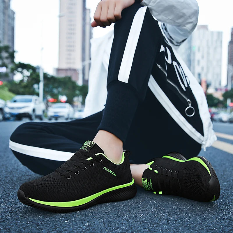 All Season Running Shoes for Men Lightweight Casual Sports Shoe Comfortable Breathable Non-slip Jogging Men's Sneakers