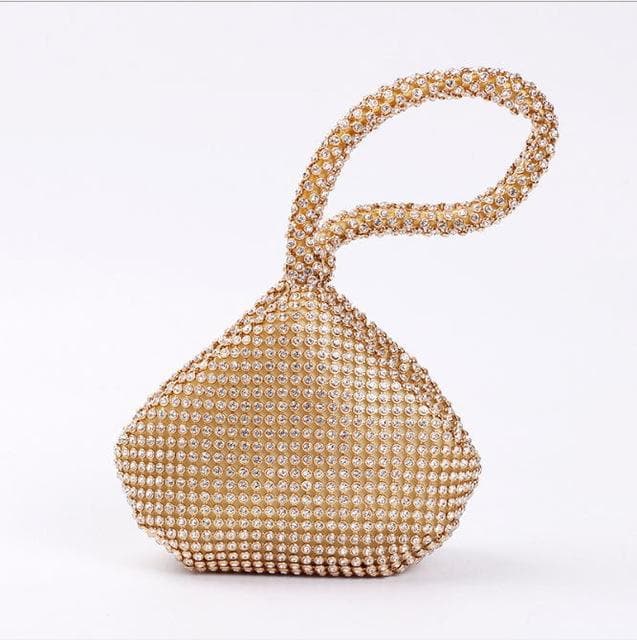 4 Colors Soft Beaded Women Evening Bag Cover Open Style Lady Wedding Triangle Glitter Handbag Purse Bag For New Year Gift Clutch