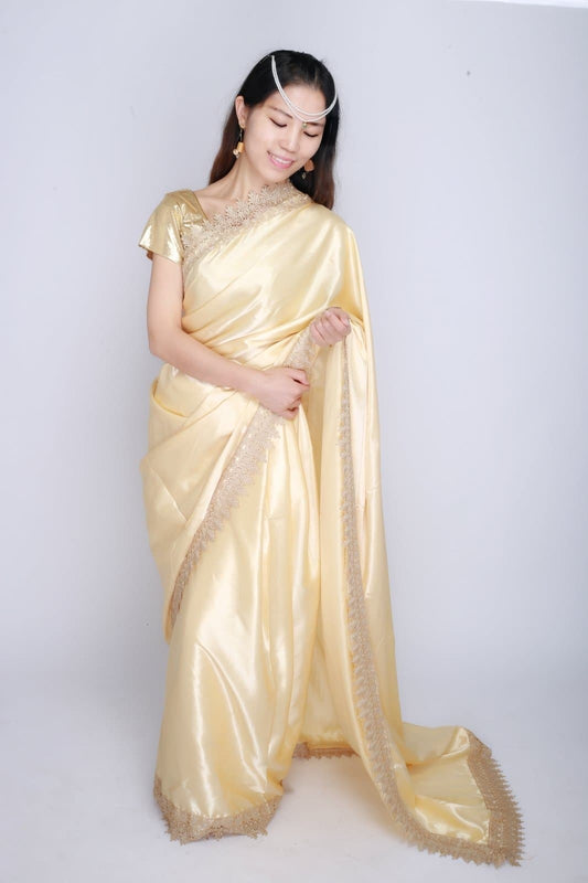indian pakistani Dress saree kurti sarees for women clothing  golden in lehenga choli india sari