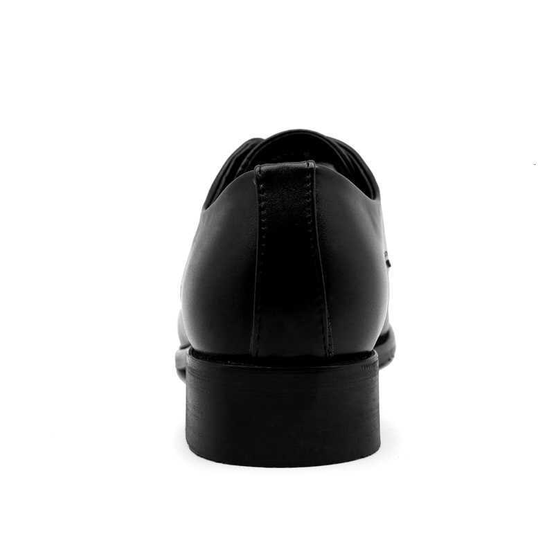 High Quality Genuine Leather Men Dress Shoes Comfortable Casual Formal Business Wedding Dress Shoes