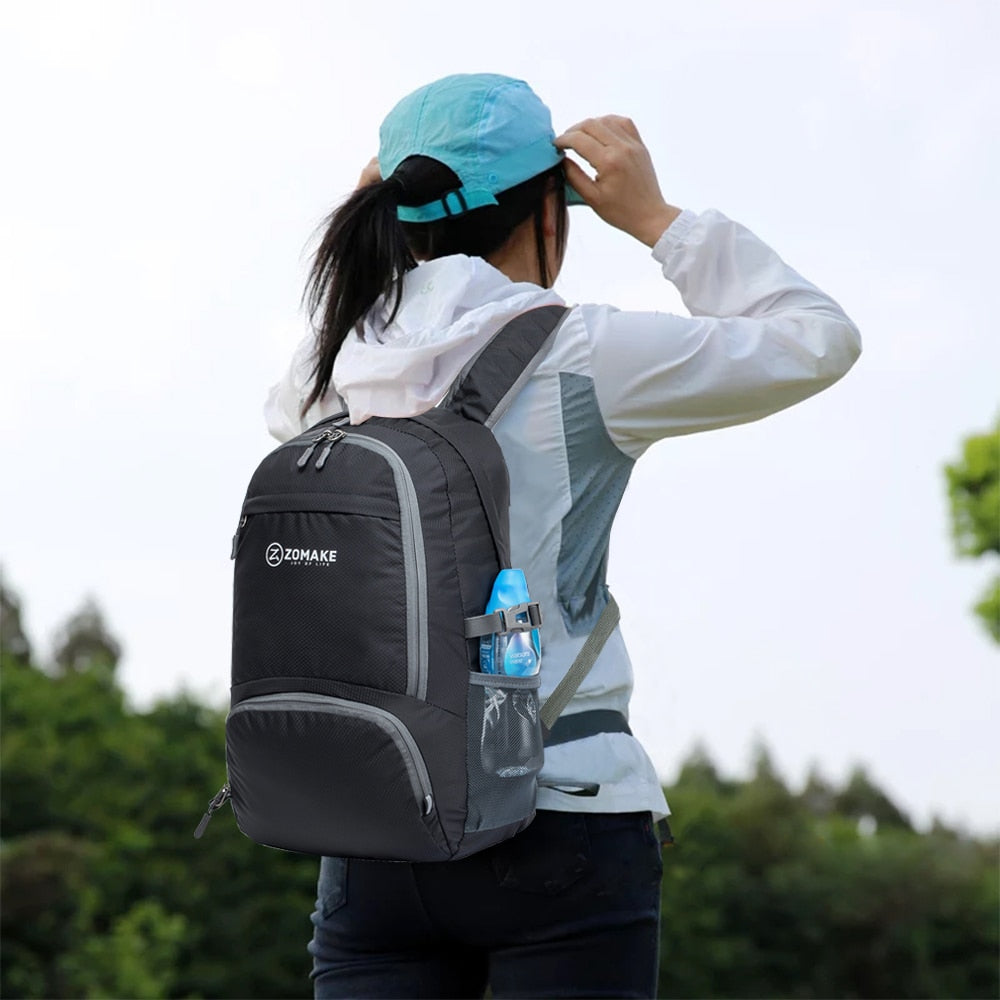 Strong Sturdy Lightweight foldable Backpack/ Waterproof Camping Hiking Daypack/Small Travel Backpack for Women Men