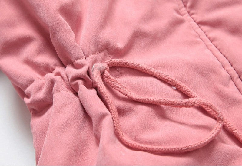 Winter Cotton Coat Women Slim Snow Outwear Medium-long Wadded Jacket Thick Cotton Padded Warm Cotton Parkas