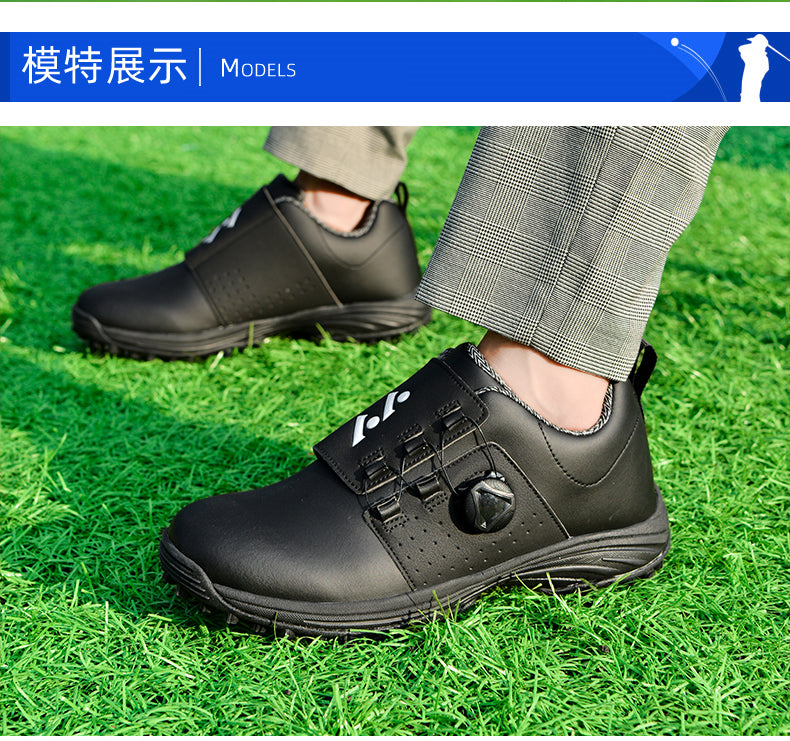 New Professional Golf Shoes Men Size Luxury Golf Sneakers Outdoor Comfortable Walking Sneakers Anti Slip Walking Shoes